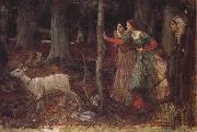 John William Waterhouse The Mystic Wood USA oil painting artist
